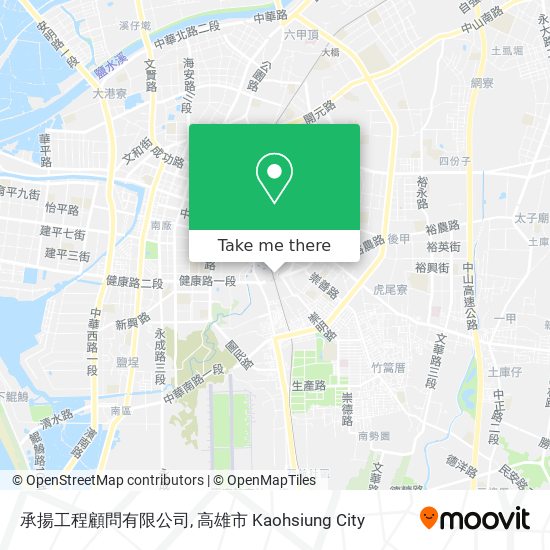 承揚工程顧問有限公司地圖