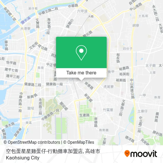 空包蛋星星雞蛋仔-行動攤車加盟店 map
