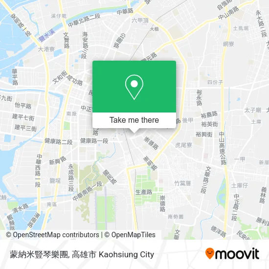 蒙納米豎琴樂團 map