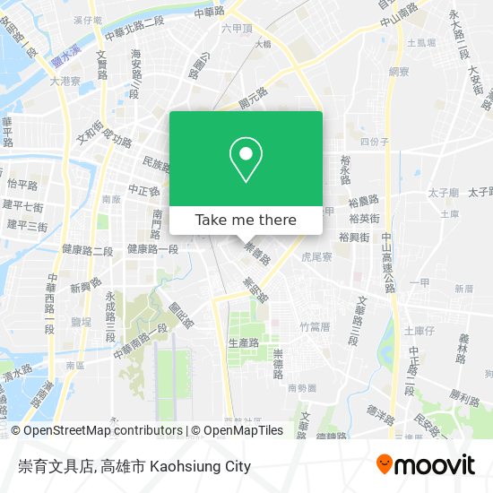 崇育文具店 map