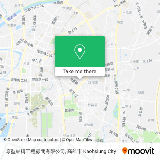 原型結構工程顧問有限公司 map