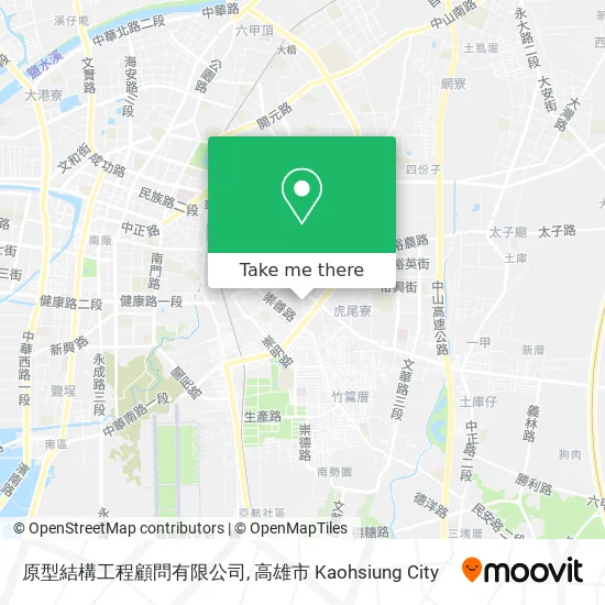 原型結構工程顧問有限公司地圖