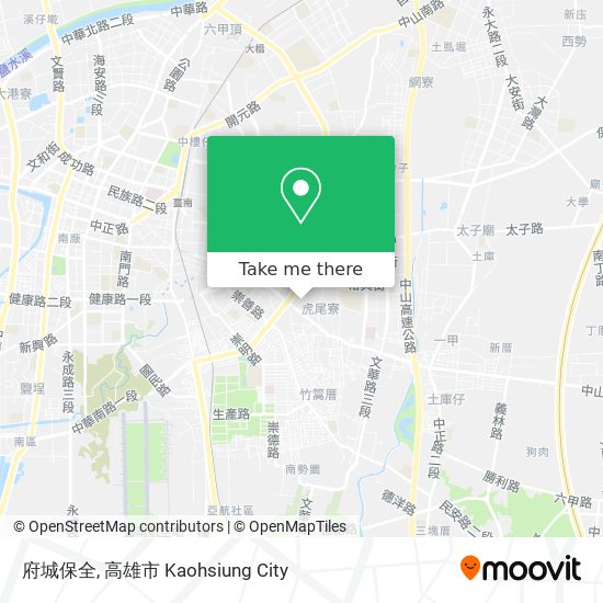 府城保全 map