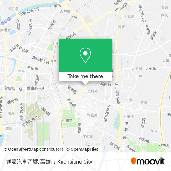 通豪汽車音響 map