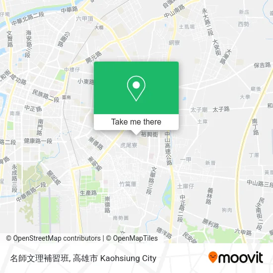 名師文理補習班 map