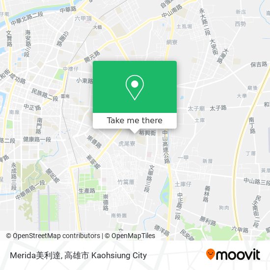 Merida美利達 map