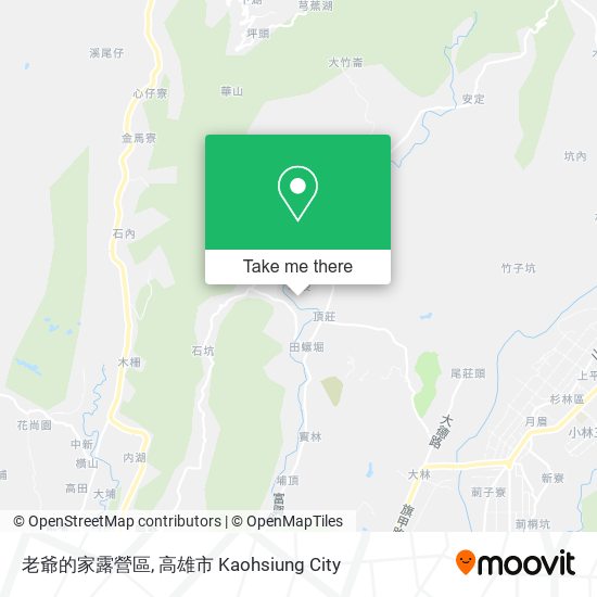 老爺的家露營區 map