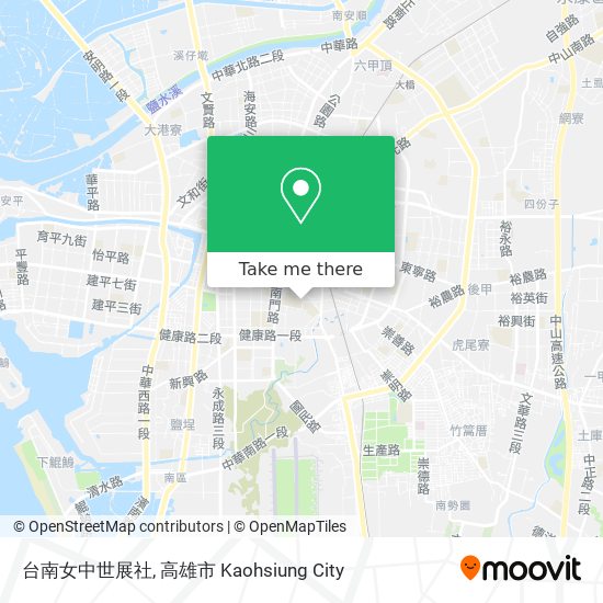 台南女中世展社 map