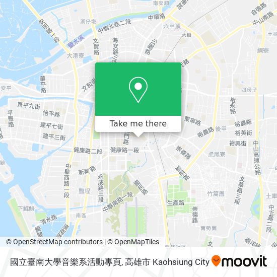 國立臺南大學音樂系活動專頁 map