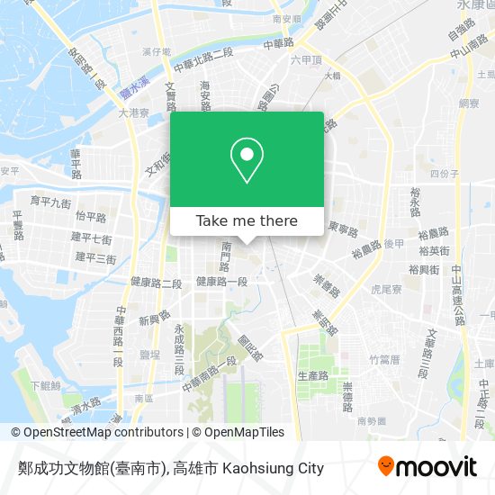 鄭成功文物館(臺南市) map