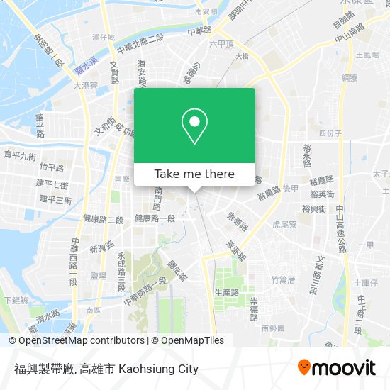 福興製帶廠地圖
