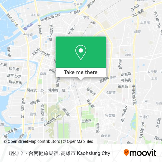 《彤居》- 台南輕旅民宿 map