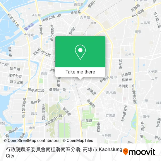 行政院農業委員會南糧署南區分署 map