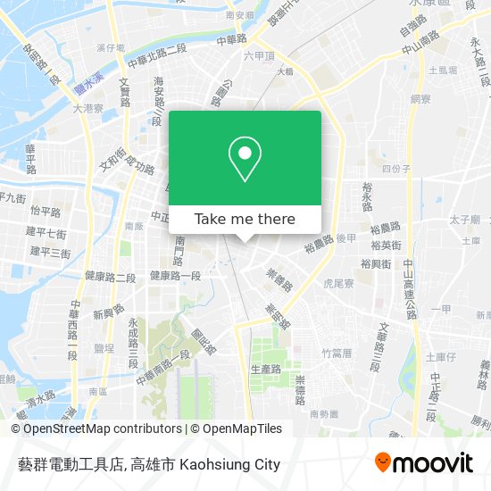 藝群電動工具店 map