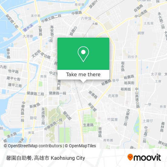 馨園自助餐 map