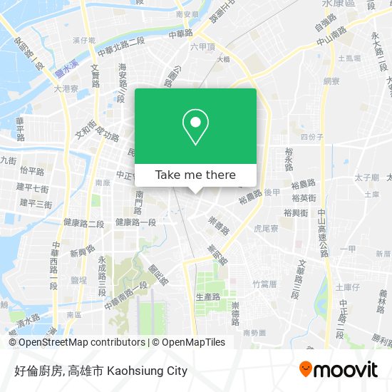 好倫廚房 map