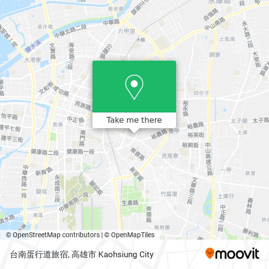 台南蛋行道旅宿 map