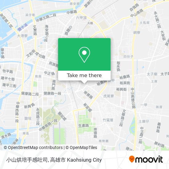 小山烘培手感吐司 map