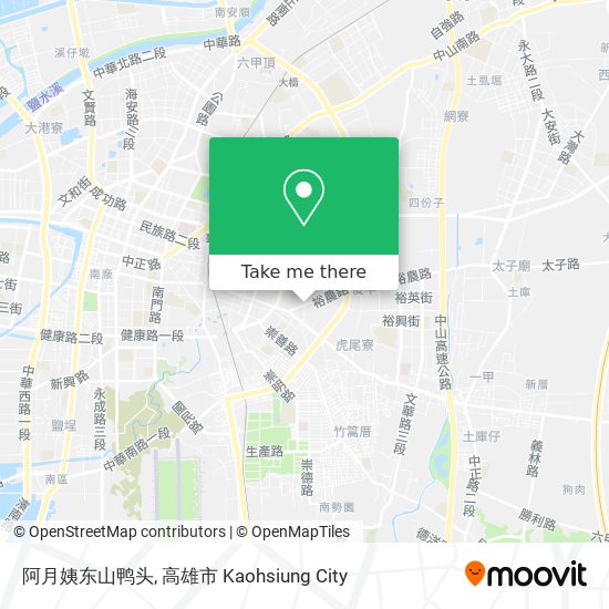 阿月姨东山鸭头 map