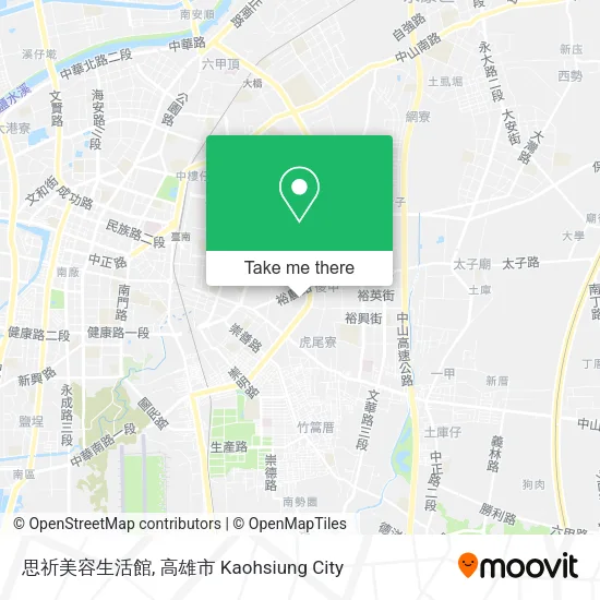 思祈美容生活館 map