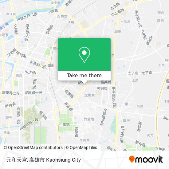 元和天宫地圖