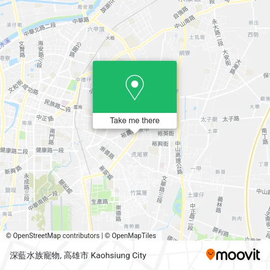 深藍水族寵物 map