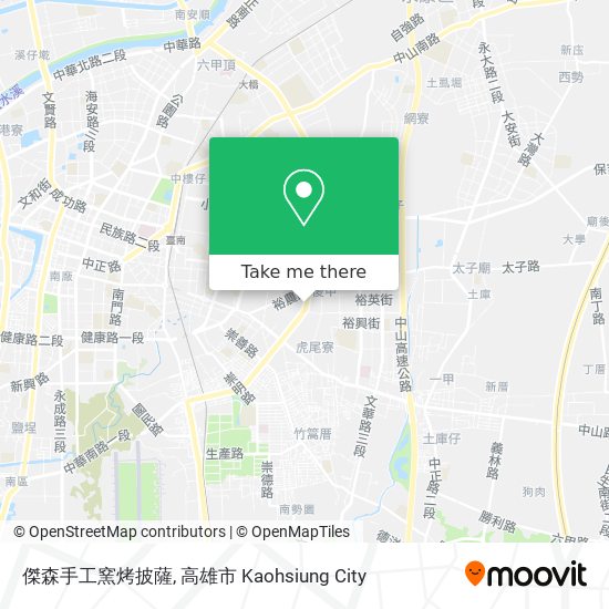 傑森手工窯烤披薩地圖