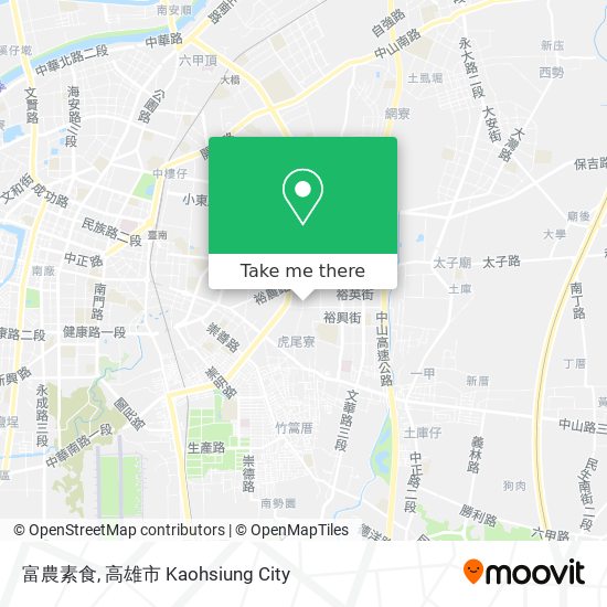 富農素食 map