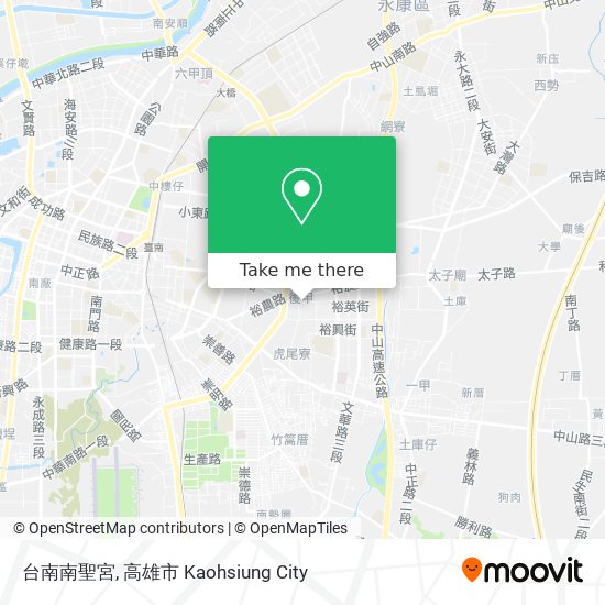 台南南聖宮 map