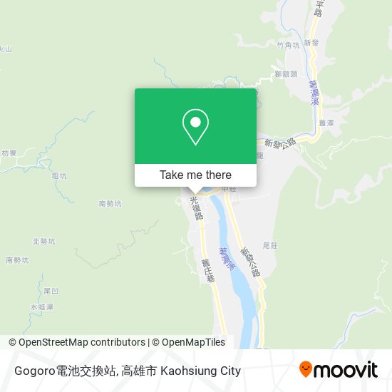 Gogoro電池交換站 map