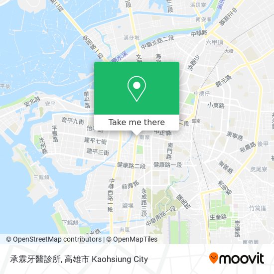 承霖牙醫診所地圖