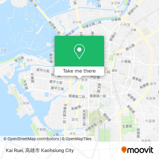 Kai Ruei map