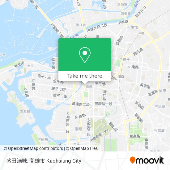 盛田滷味 map