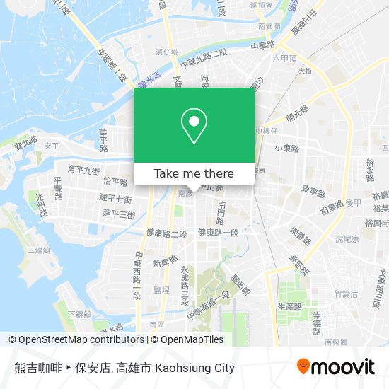 熊吉咖啡 ‣ 保安店 map
