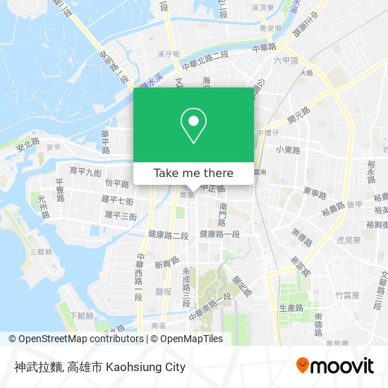 神武拉麵 map