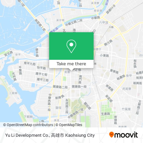 Yu Li Development Co. map