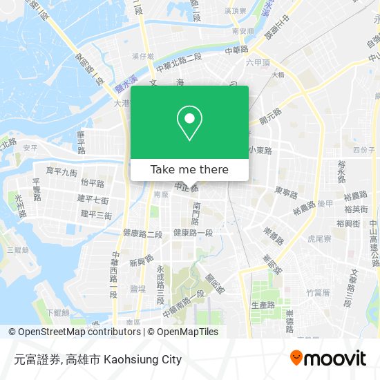 元富證券 map