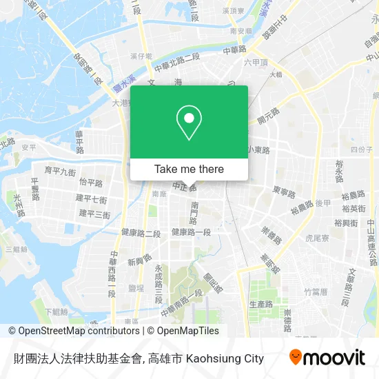 財團法人法律扶助基金會 map