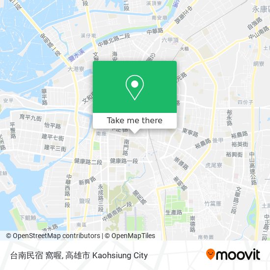 台南民宿 窩喔地圖