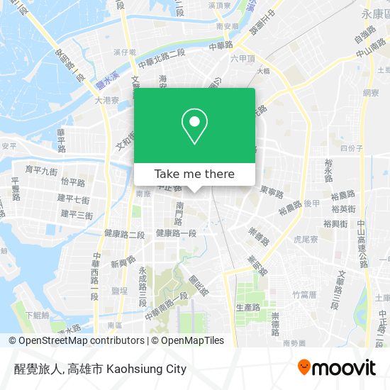 醒覺旅人 map