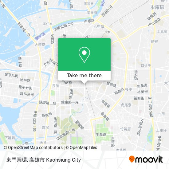 東門圓環 map