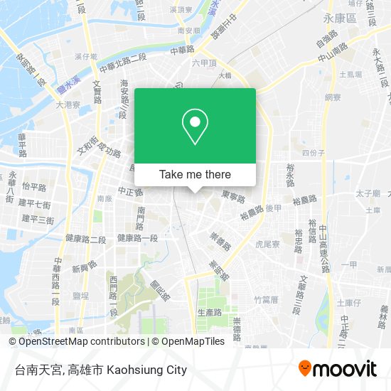 台南天宮 map