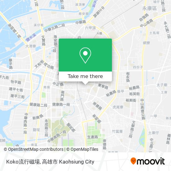 Koko流行磁場 map