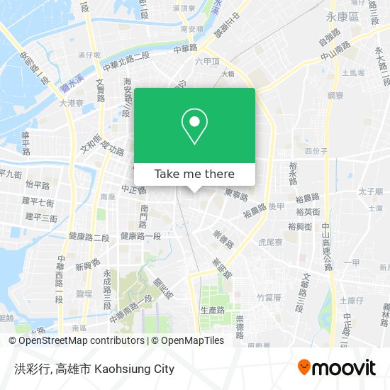 洪彩行 map