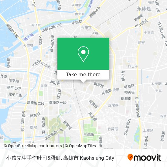 小孩先生手作吐司&蛋餅 map