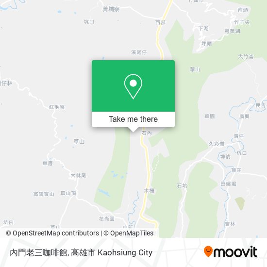 內門老三咖啡館 map