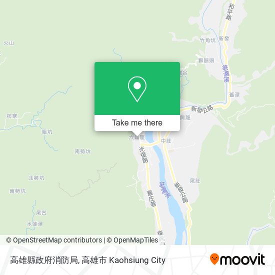 高雄縣政府消防局 map