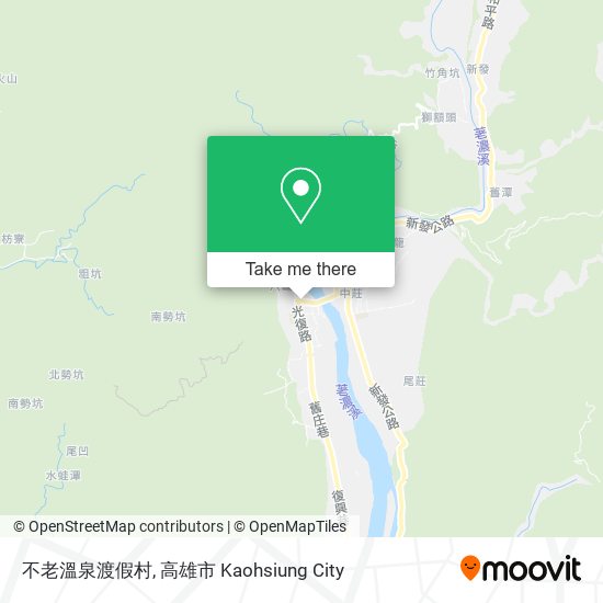 不老溫泉渡假村 map