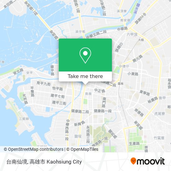 台南仙境 map