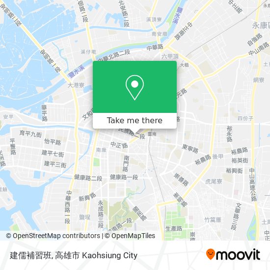 建儒補習班 map